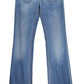 Blue Cotton Women Jeans