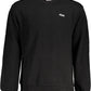 Black Cotton Men Sweater