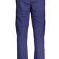 Blue Cotton Men Sports Trouser