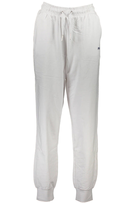 White Cotton Women Pants