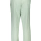 Green Cotton Women's Pant