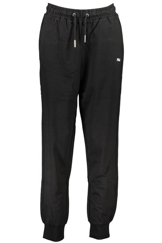 Black Cotton Women Sports Trouser