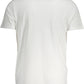 White Cotton Men Polo Shirt