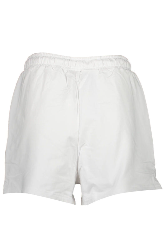 White Cotton Women Short