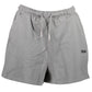 Gray Cotton Women Short