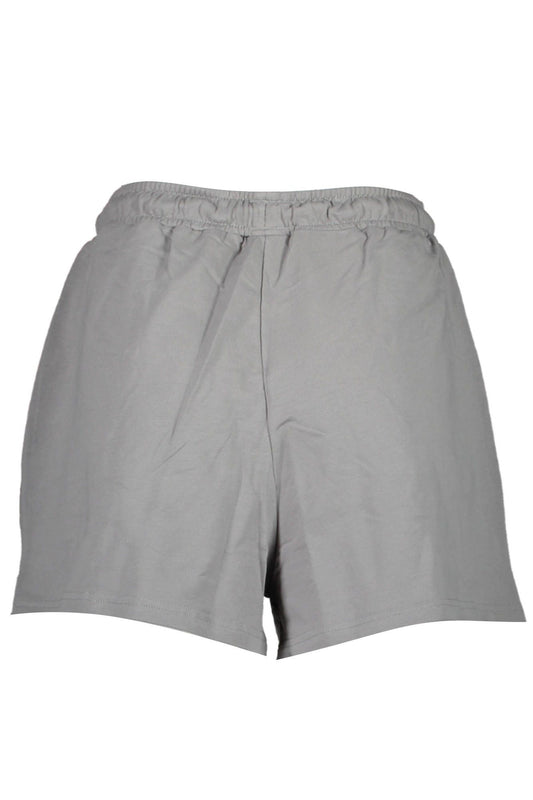 Gray Cotton Women Short
