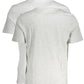 Gray Cotton Men T-Shirt