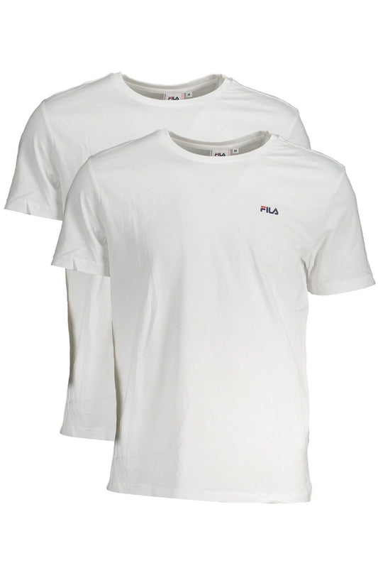 White Organic Cotton Men T-Shirt