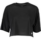 Black Polyester Women T-Shirt