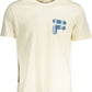White Cotton Men T-Shirt