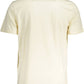 White Cotton Men T-Shirt