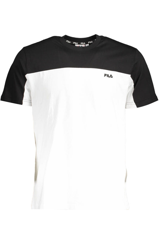 White Cotton Men T-Shirt