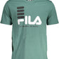 Green Cotton Men TShirt