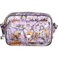 Purple Leather Women Handbag