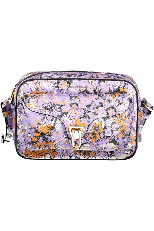 Purple Leather Women Handbag