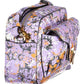 Purple Leather Women Handbag