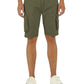 Classic Green Cotton Bermuda Shorts