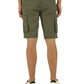 Classic Green Cotton Bermuda Shorts