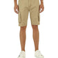Beige Cotton Men's Bermuda Short