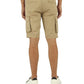 Beige Cotton Men's Bermuda Short