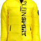 Yellow Polyamide Men Jacket