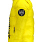 Yellow Polyamide Men Jacket