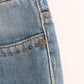 Elegant Straight Blue Jeans - Timeless Style