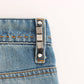 Elegant Straight Blue Jeans - Timeless Style