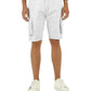 White Cotton Men's Bermuda Shorts