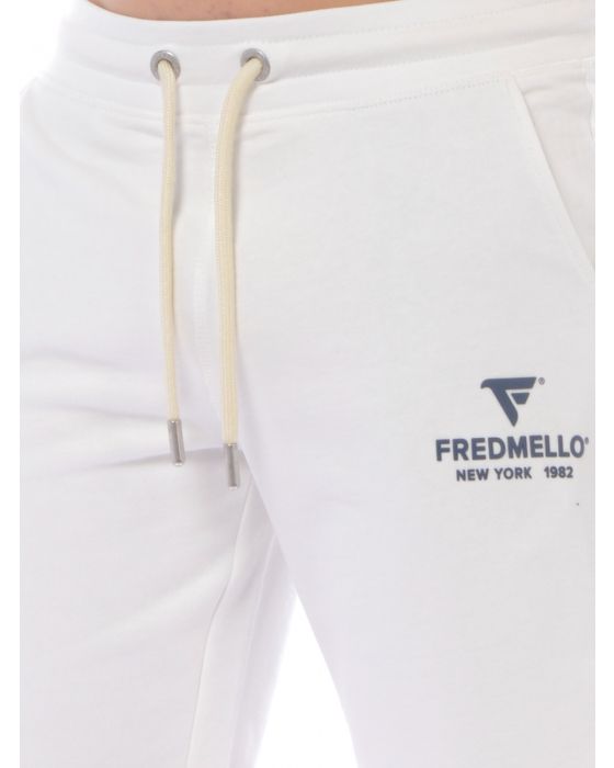 White Cotton Men Short
