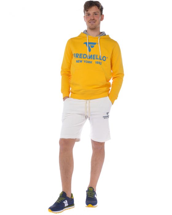 White Cotton Men Short