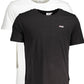 White Cotton Men T-Shirt