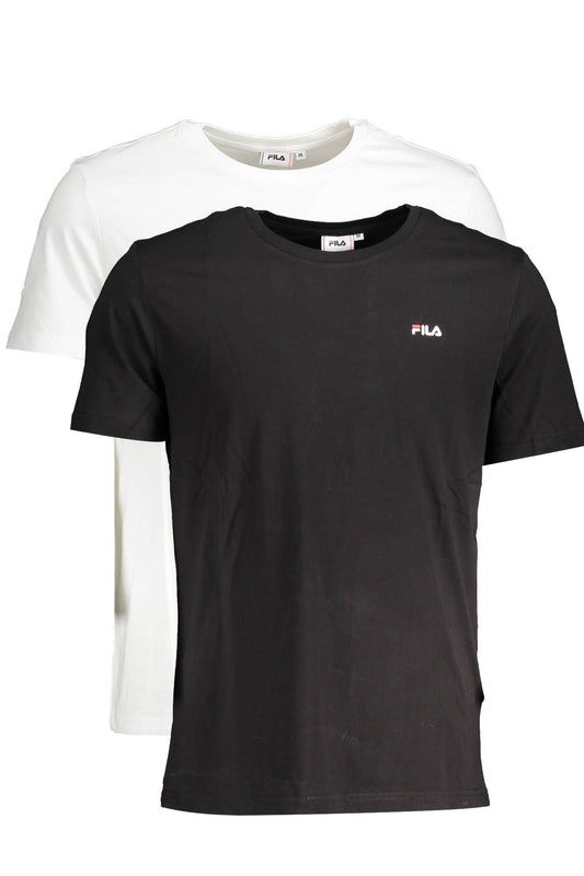 White Cotton Men T-Shirt