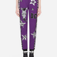 Purple Cotton Men Pant
