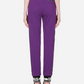 Purple Cotton Men Pant