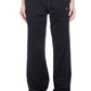 Black Cotton Men Pants