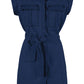 Chic Sleeveless Denim Dress with Pockets