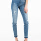 Blue Cotton Women Jegging