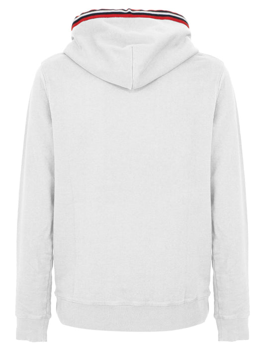 White Cotton Men Sweater