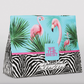 Multicolor Nylon Women Clutch