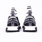 Black Polyester Men Sneaker