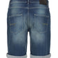 Blue Cotton Men Short