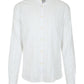 White Cotton Men Shirt