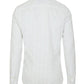 White Cotton Men Shirt