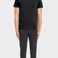 Black White Grey Cotton Men T-Shirt