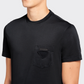 Black White Grey Cotton Men T-Shirt