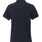 Blue Cotton Men Polo