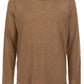 Brown Acrylic Men Sweater