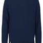 Cotton Blend Crew Neck Sweater with Elbow Patches