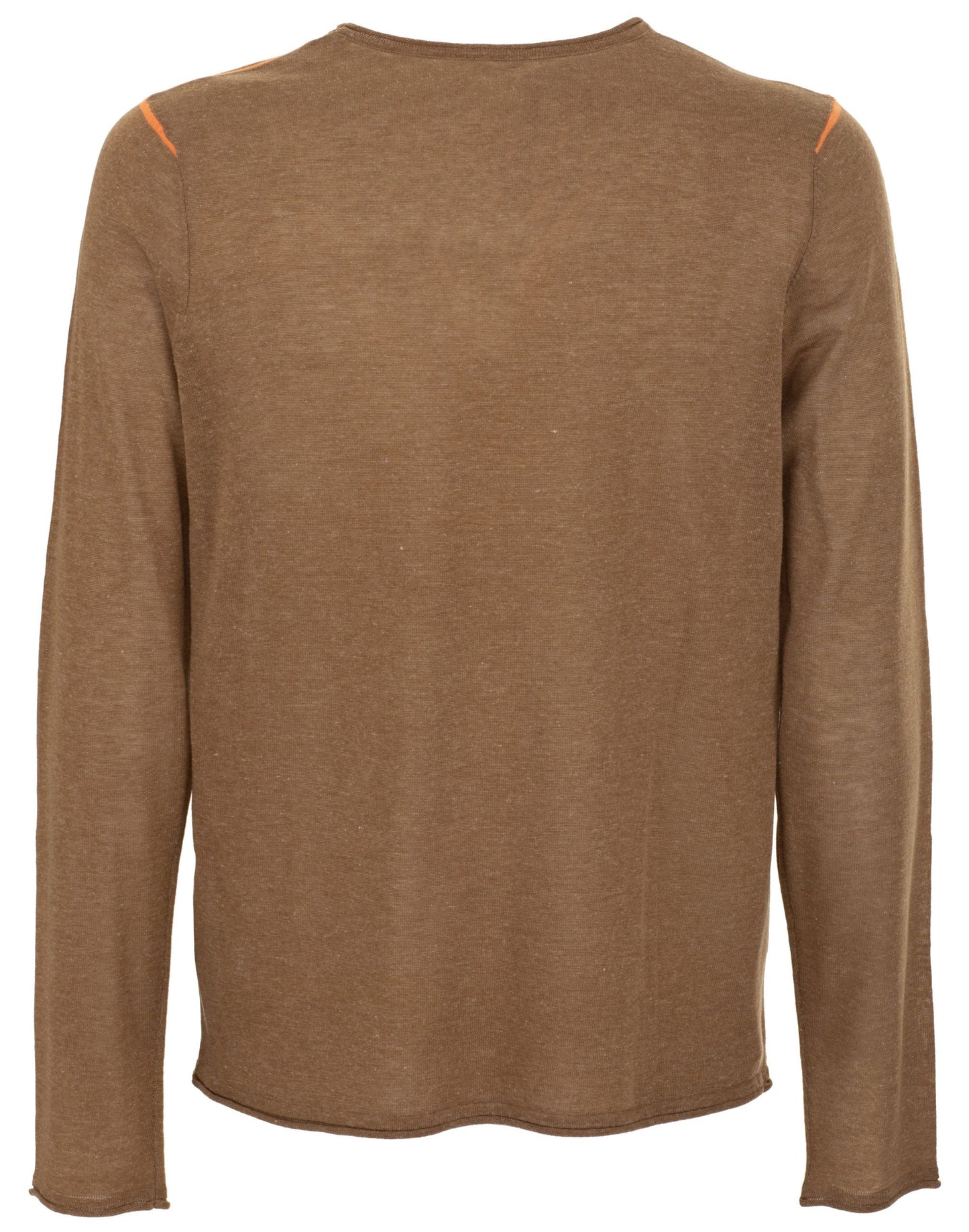 Brown Acrylic Men Sweater